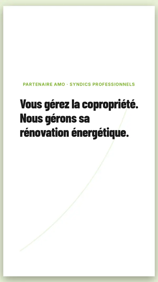 Animation Strat Eco : partenariat avec les syndics de copropriété